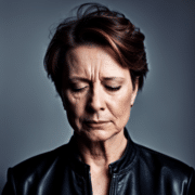 woman with thyroid disease in menopause